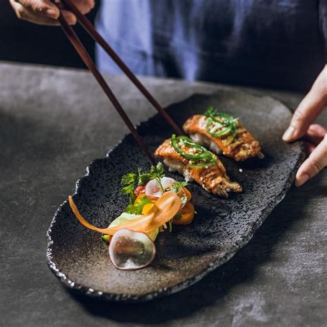 Plato de sushi de autor de Tagami