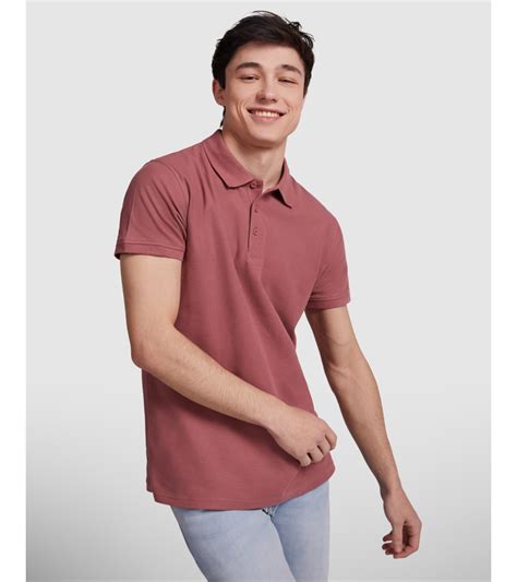 Polo unisex manga corta en colores pastel