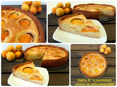 Ingredientes para tarta de albaricoque