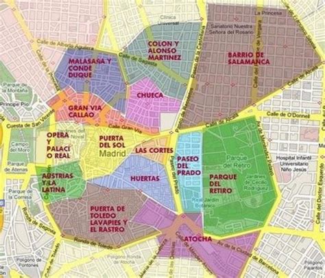 Mapa de las mejores hamburgueserías en el centro de Madrid y Barcelona