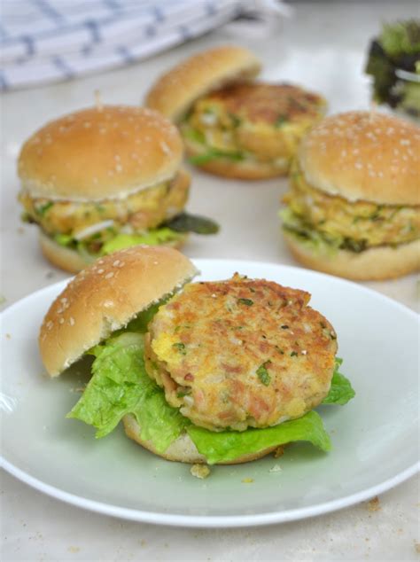 Hamburguesas de atún en conserva paso a paso