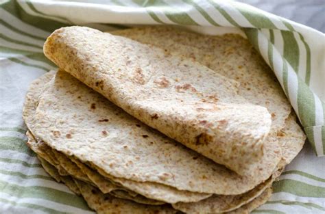 Tortillas de trigo integral vs. harina blanca
