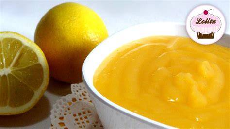 Crema de limón casera