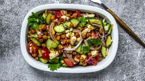 Garbanzos horneados crujientes para ensalada