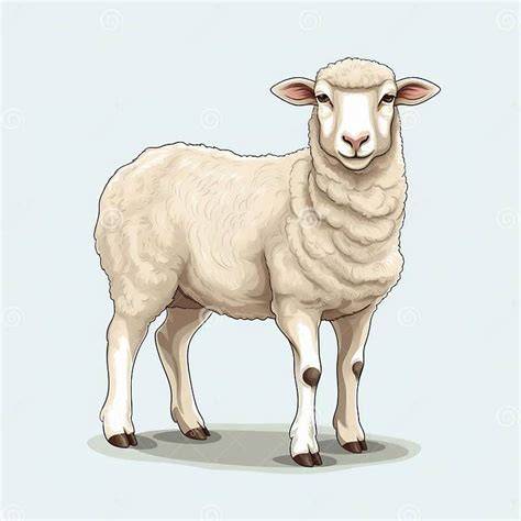 Ilustración de un cordero