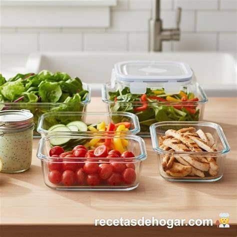 Consejos para conservar ingredientes de ensalada