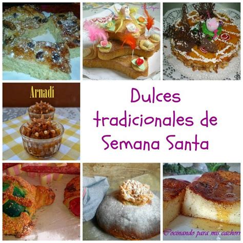 Mesa de postres tradicionales de Semana Santa
