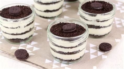 Postre de Oreo en vasitos