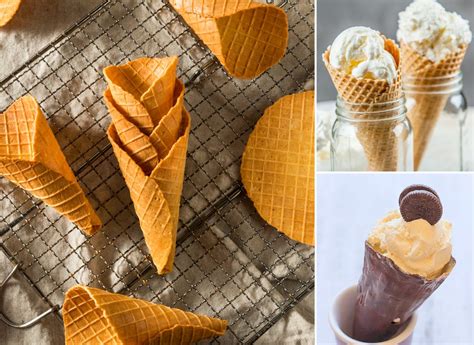 Tipos de barquilleras y moldes para cucuruchos caseros