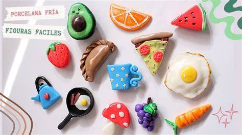 Proceso de pintura y barnizado de figuras de porcelana fría