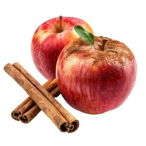 Manzanas frescas y canela