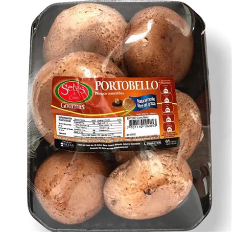 Champiñones Portobello frescos