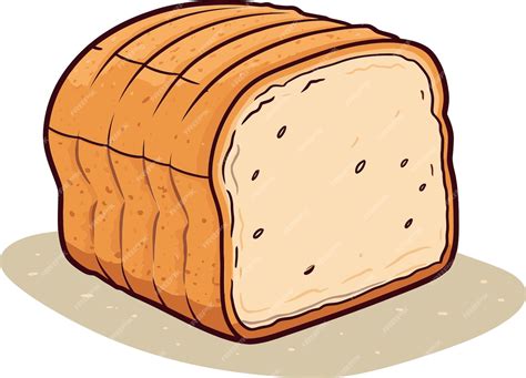 Ilustración de un pan con un megáfono