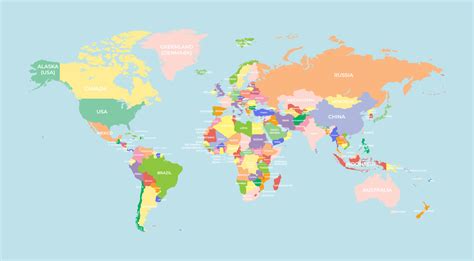 Mapa mundial de los nombres de sándwiches