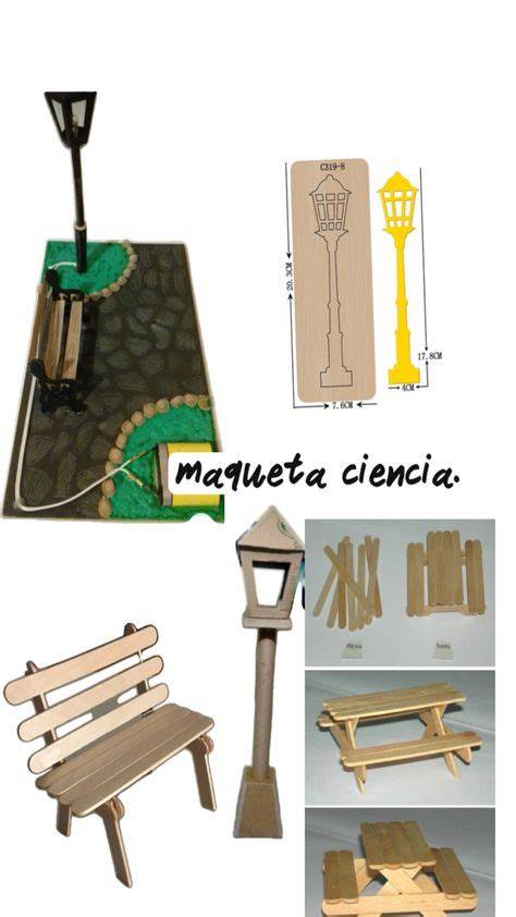 Ejemplo de maqueta realizada con pasta de madera