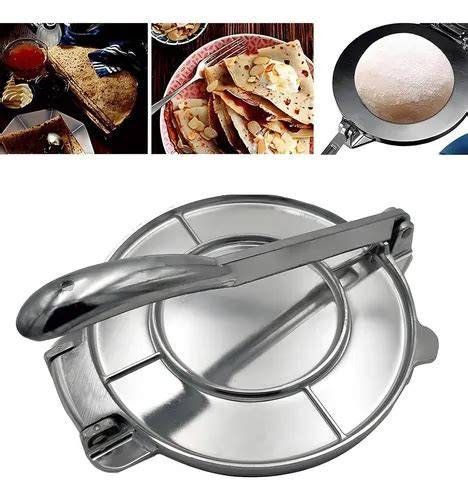 Diferentes modelos de prensas para tortillas fabricadas en distintos materiales