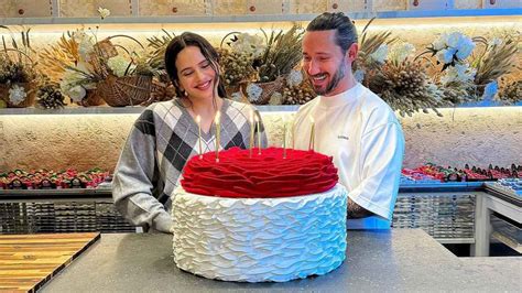 Rosalía con el chef Cédric Grolet