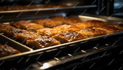 Pasteles de Belém recién horneados en una bandeja