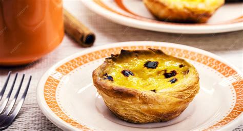 Pastel de Nata tradicional portugués