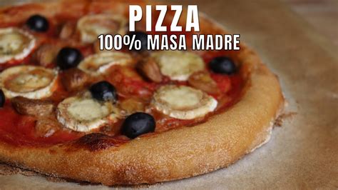 Elaboración de masa madre para pizza