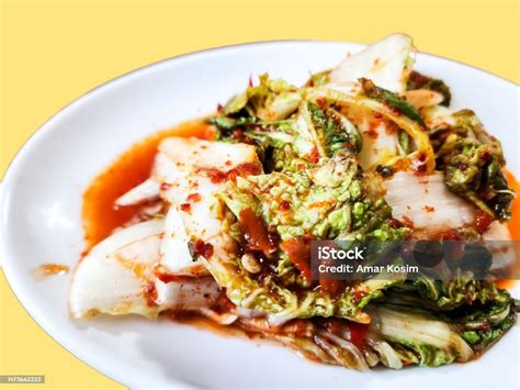 Plato de Kimchee coreano