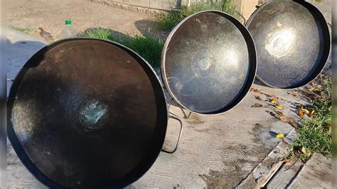 Cazuela de disco de arado preparada para cocinar