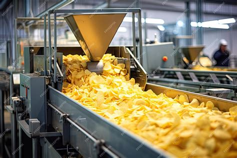 Proceso de fabricación de patatas fritas
