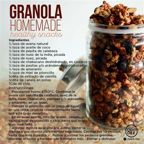 Ingredientes de granola