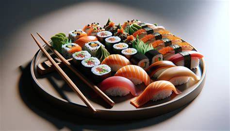 Bandeja de sushi mixto de SushiTake