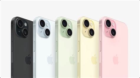 iPhone 15 colores pastel
