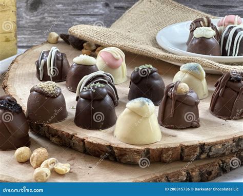 Trufas de chocolate variadas