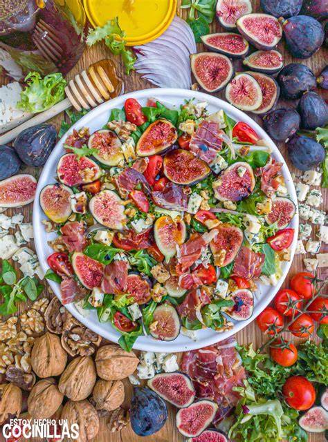 Ensalada de higos frescos y tomate
