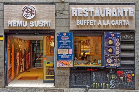 Fachada del restaurante Sushi Tokami en Madrid