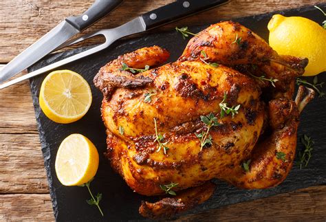 Poulet Rôti francés con hierbas aromáticas