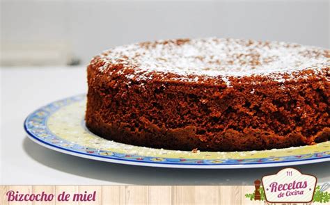 Ingredientes para bizcocho de miel
