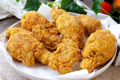 Tipos de pollo frito