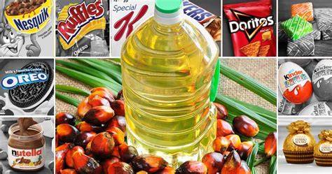 Aceite de palma en productos alimenticios