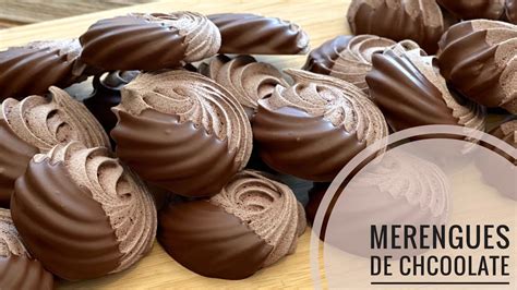 Merengues de chocolate individuales