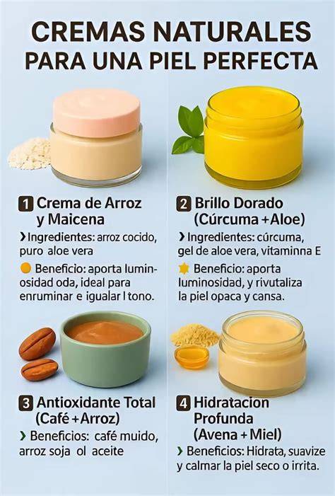 Ingredientes para cremas caseras con aloe vera