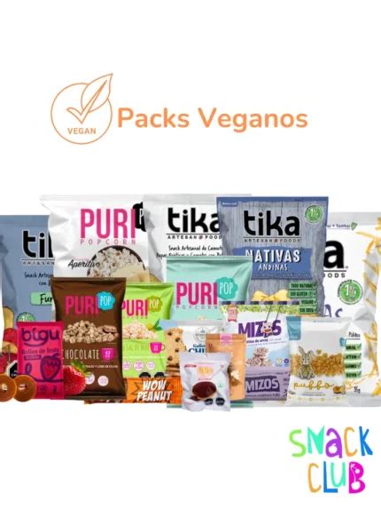Colección de snacks veganos de la marca Dia