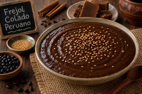 Ingredientes para el frejol colado
