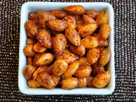 Almendras tostadas con especias