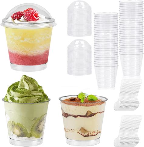 Comparativa de materiales para vasos de postre