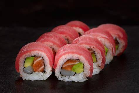 Sushi de atún rojo o maguro