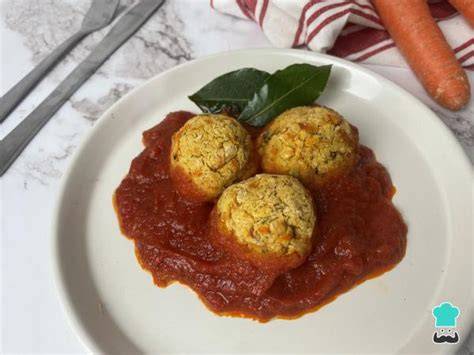Tabla nutricional aproximada de las albóndigas de garbanzos