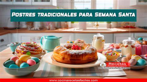 Mesa con postres tradicionales canarios de Semana Santa