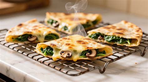 Quesadillas herreñas recién horneadas