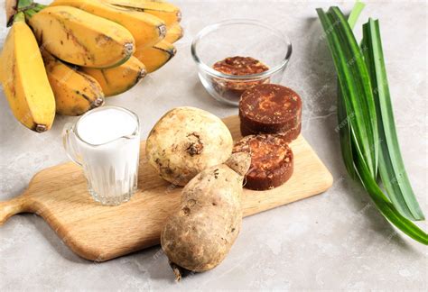 Ingredientes para Kolak