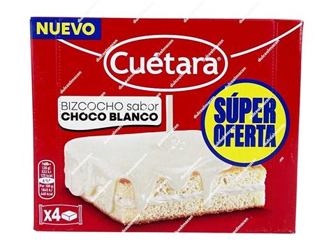 Bizcocho Cuétara Choco Blanco