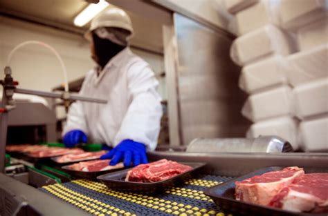 Proceso de manipulación segura de carne